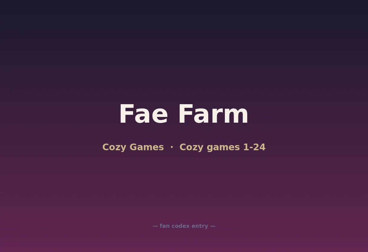 Fae Farm