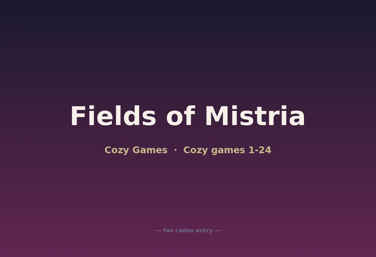 Fields of Mistria